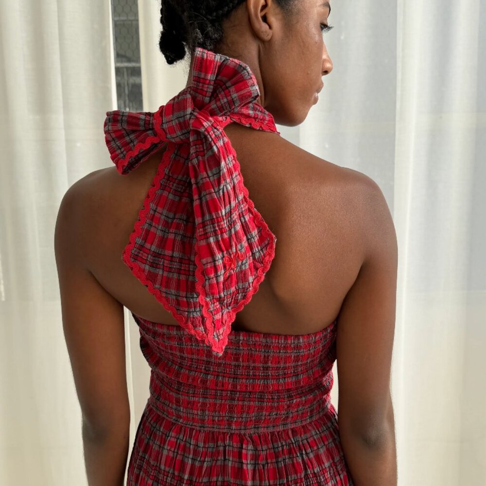 Damson Madder Mia Midi Dress - Picture 4 of 6